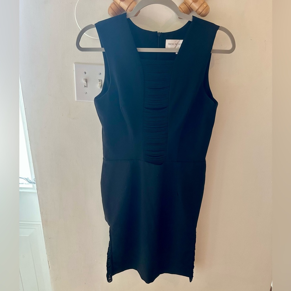Dress the Population Fringe Mini Dress